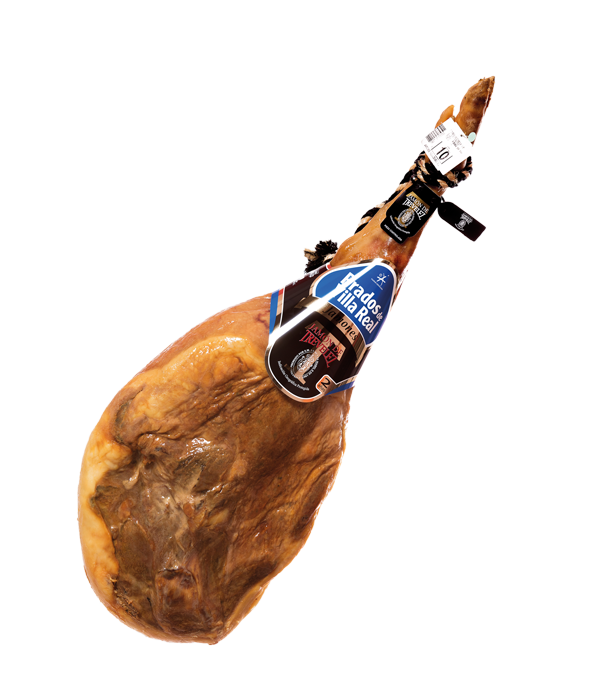 Serrano Ham with Protected Geografical Indication Trevélez and more than 2 years natural curing time
