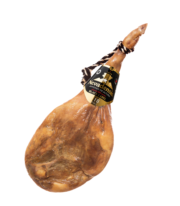 Serrano Ham Nevadensis Black Label from the Alpujarra with 18 Months Natural Curing